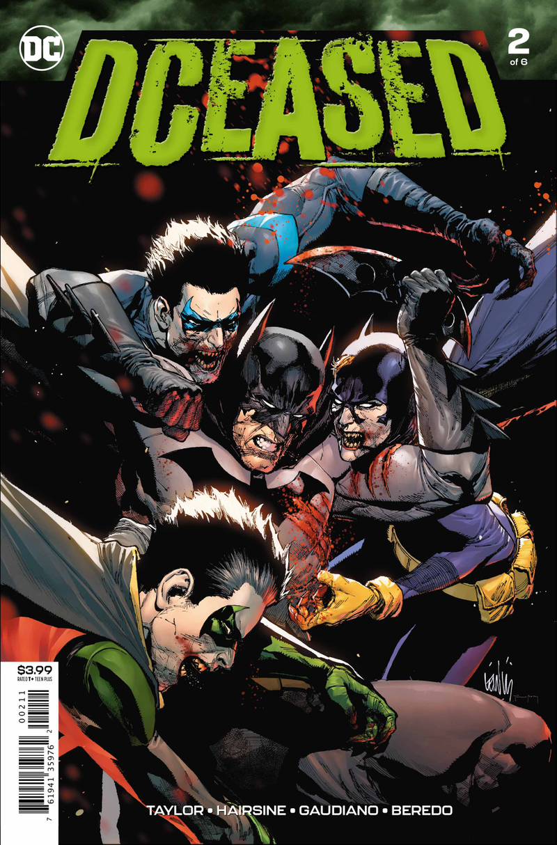 The cover of DCeased #2.